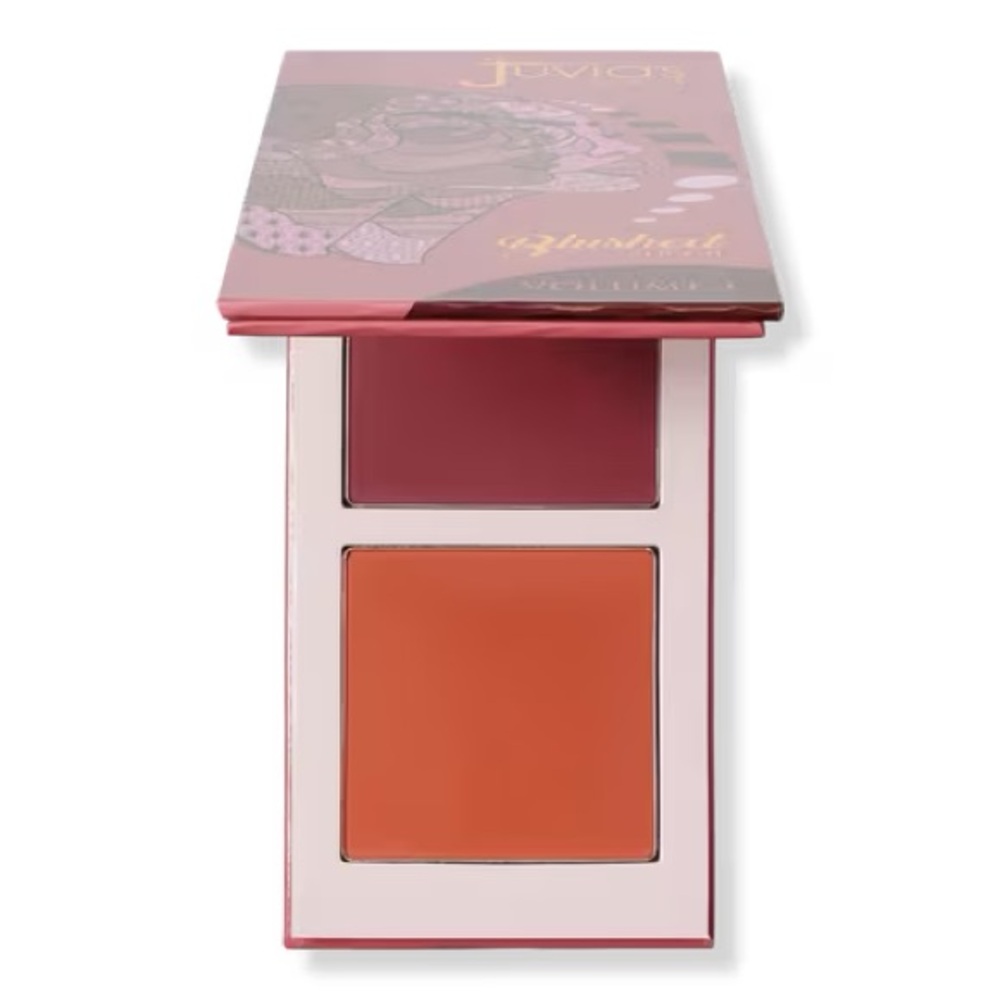 Juvia's Place Blush Duo Palette - Pink and Orange